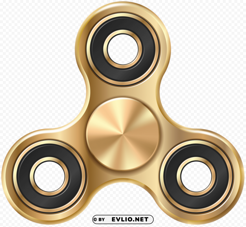 gold spinner PNG clipart with transparent background
