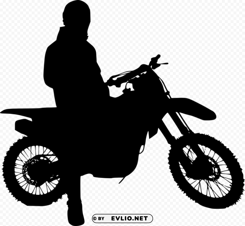 motocross silhouette PNG images with no background needed