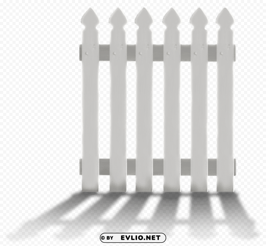fence with shadow PNG transparent elements complete package