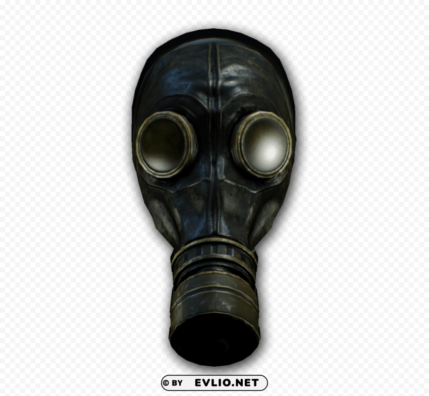 gas mask PNG Graphic Isolated on Clear Background Detail