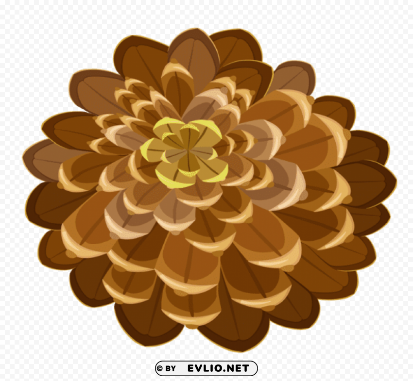 pine cone HighResolution PNG Isolated on Transparent Background