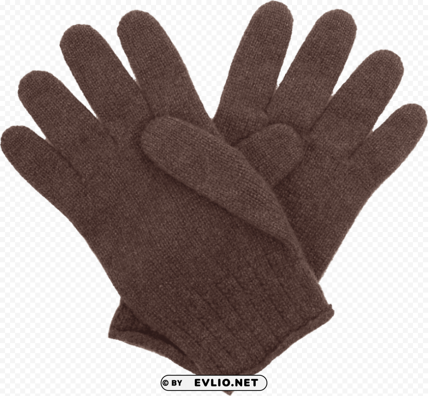 winter gloves PNG for design