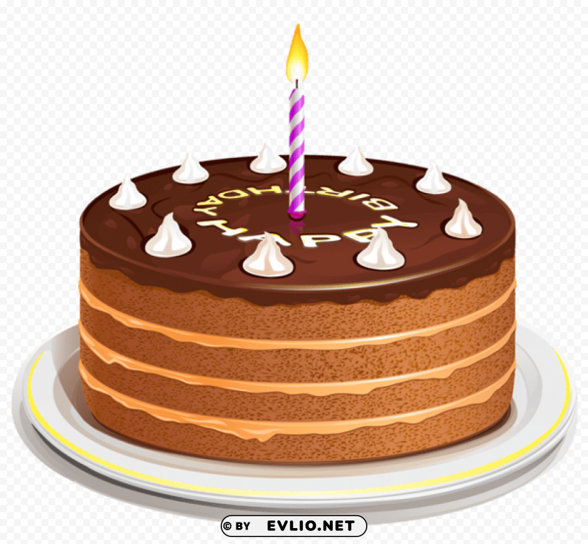 birthday cake Clear image PNG