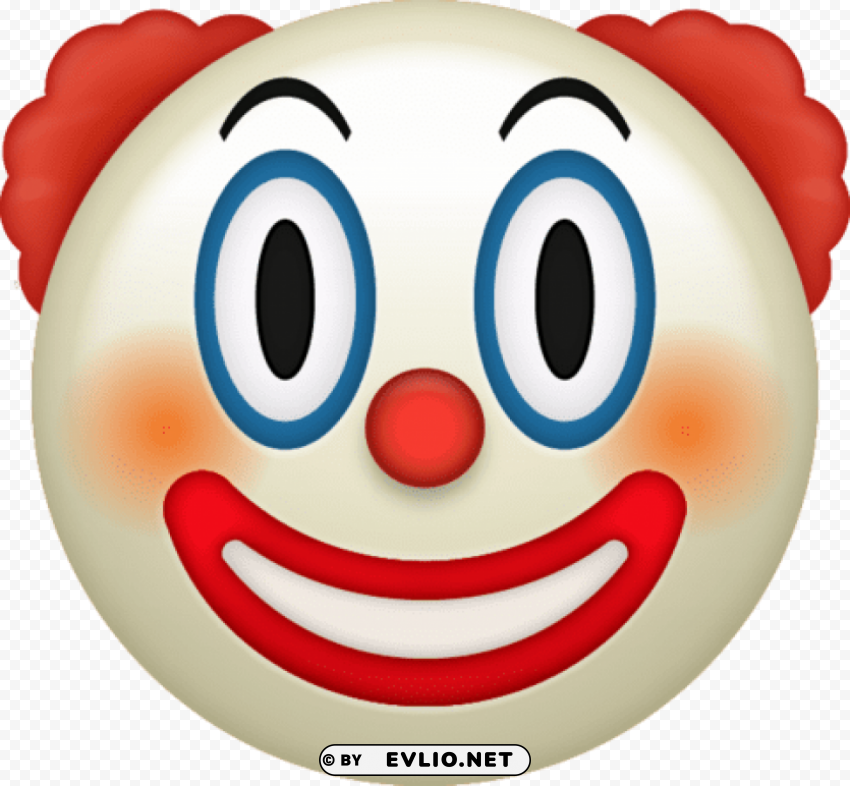 emoji clown emoji Free PNG images with alpha channel compilation