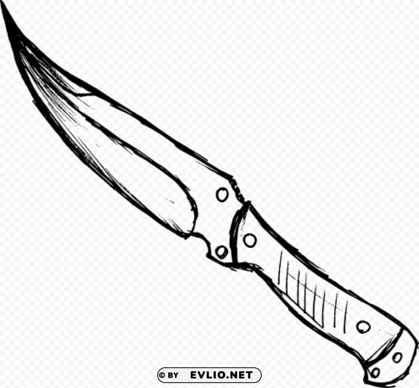 Knife Drawing PNG transparent photos mega collection