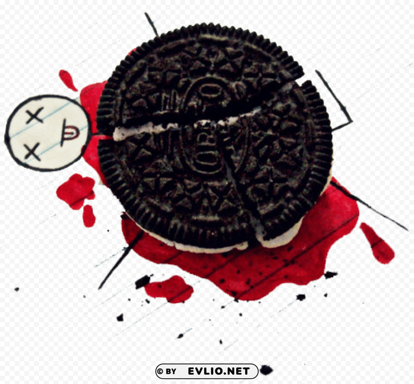 oreo PNG images with alpha mask