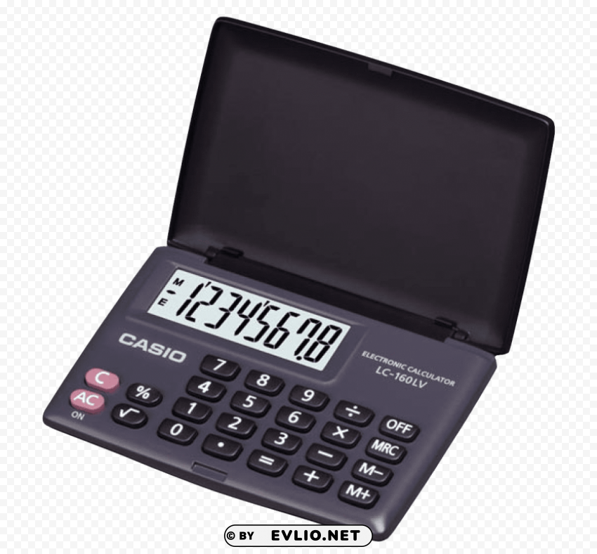 digital calculator PNG with no background required