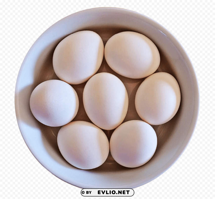 eggs in bowl PNG images with alpha transparency selection