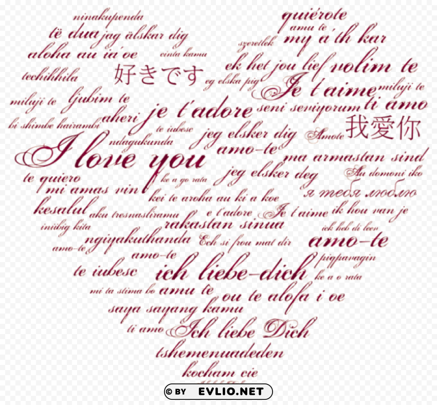 International Heart Love Transparent HighResolution PNG Isolated Artwork