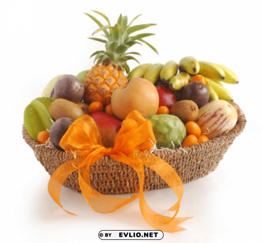 fruit plate PNG with alpha channel