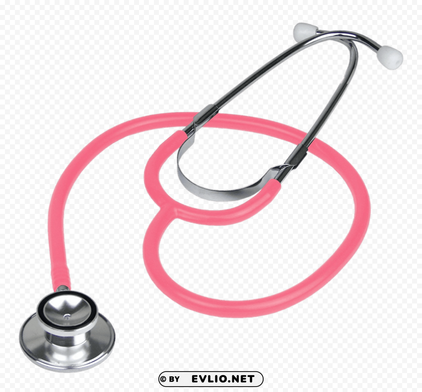 pink stethoscope Transparent PNG illustrations
