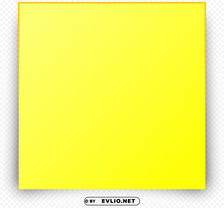 yellow sticky notes Isolated Subject on HighQuality PNG