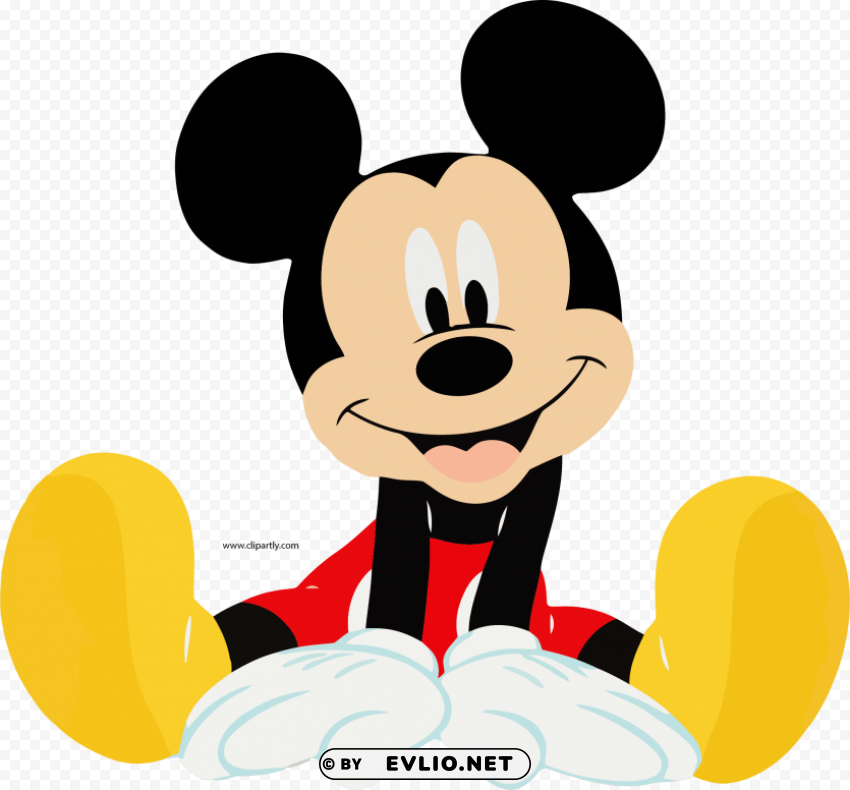 disney baby mickey mouse wall decor PNG images with clear alpha channel