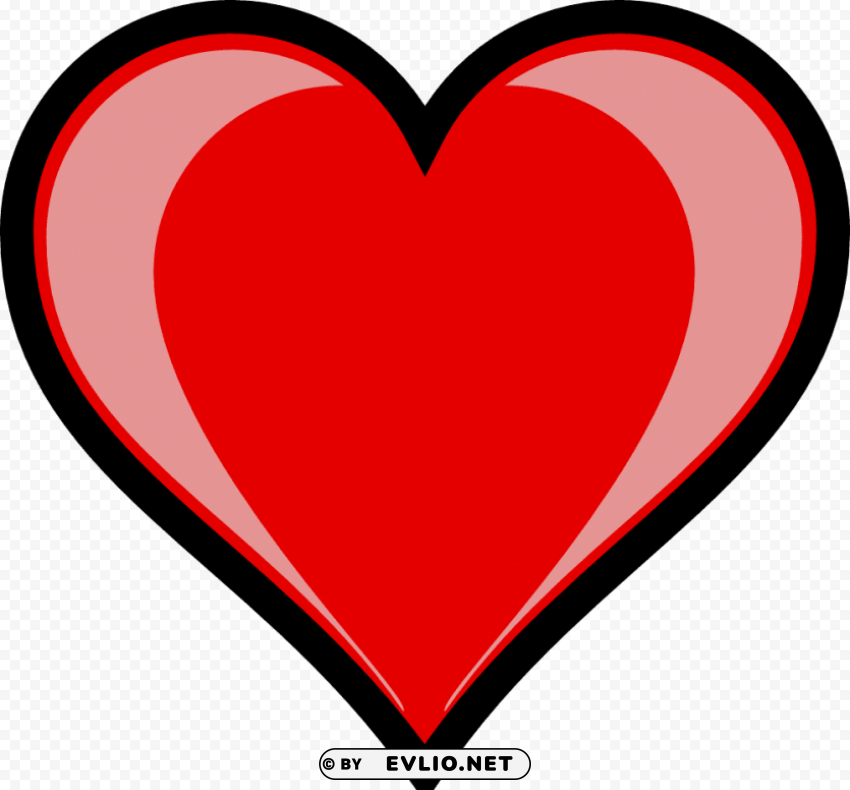 red heart Transparent PNG images wide assortment