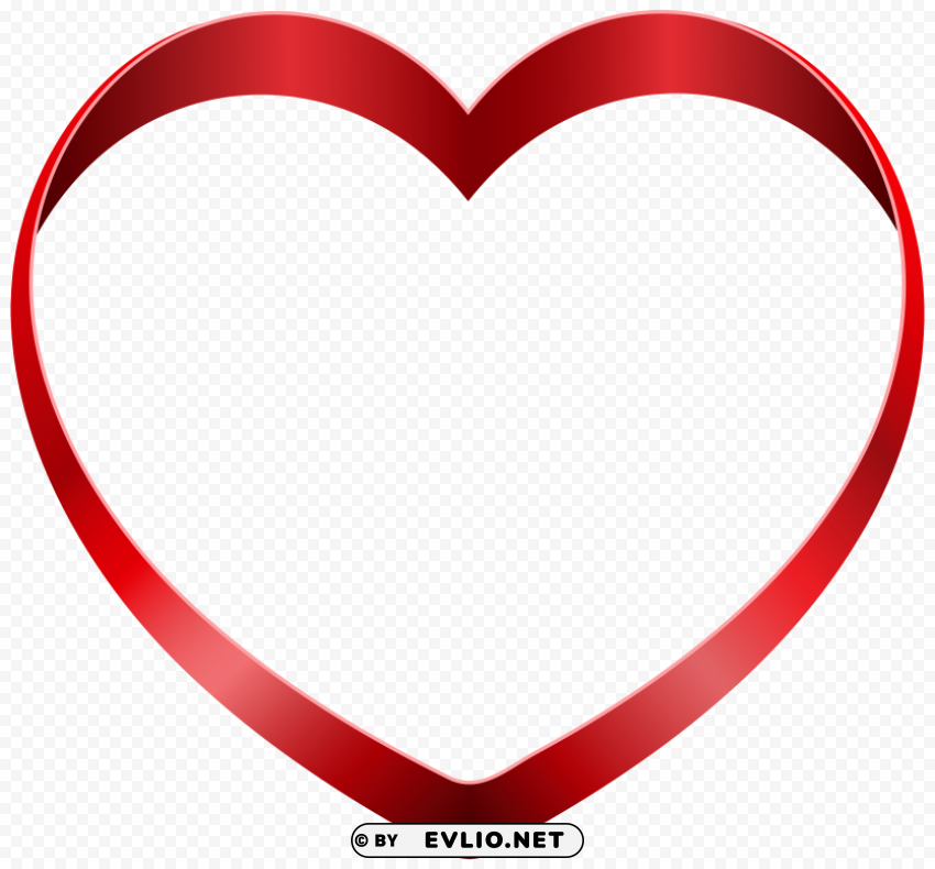 transparent heart PNG files with clear background