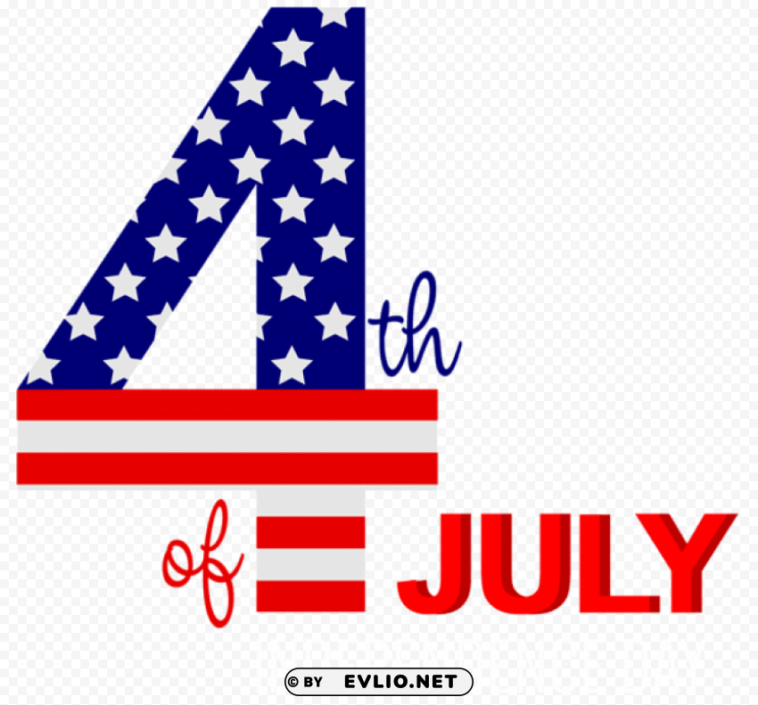 4th of july Isolated PNG Item in HighResolution