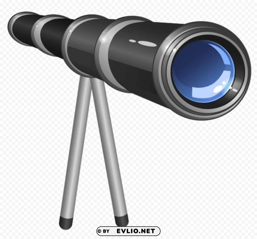 school telescope pngpicture PNG Image with Transparent Isolated Graphic