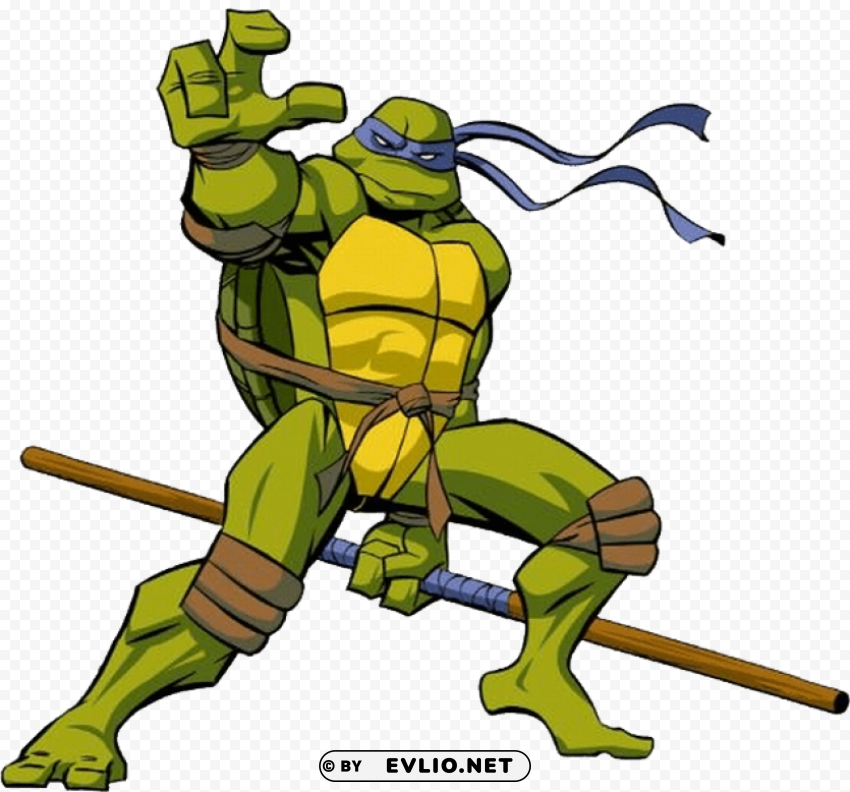 ninja tutle donatello Isolated Object with Transparent Background PNG