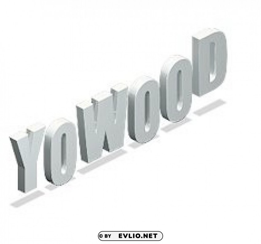 yowood sign collectible Isolated Subject in Transparent PNG Format