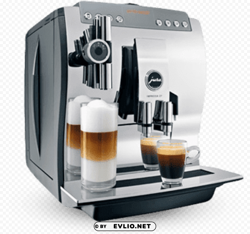 Clear expresso coffee machine Clean Background Isolated PNG Illustration PNG Image Background ID e6123150