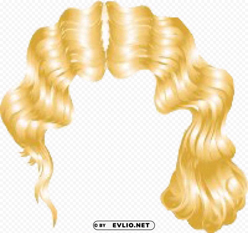 mafia ii fingerwave hairstyle blonde Isolated Graphic on HighQuality Transparent PNG