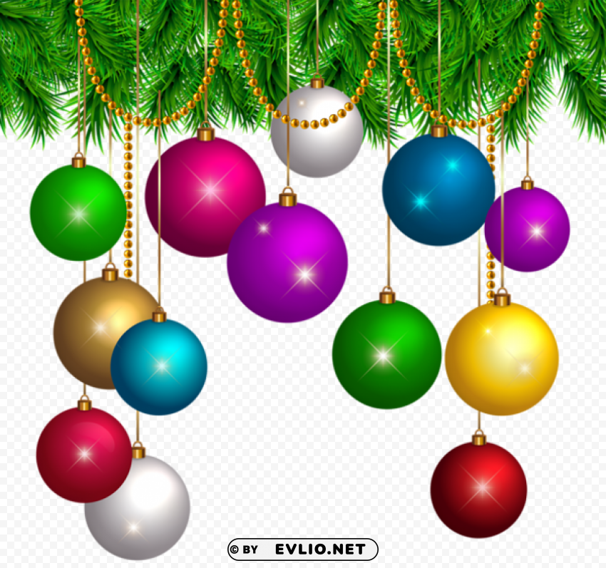 christmas decoration Transparent PNG Object with Isolation