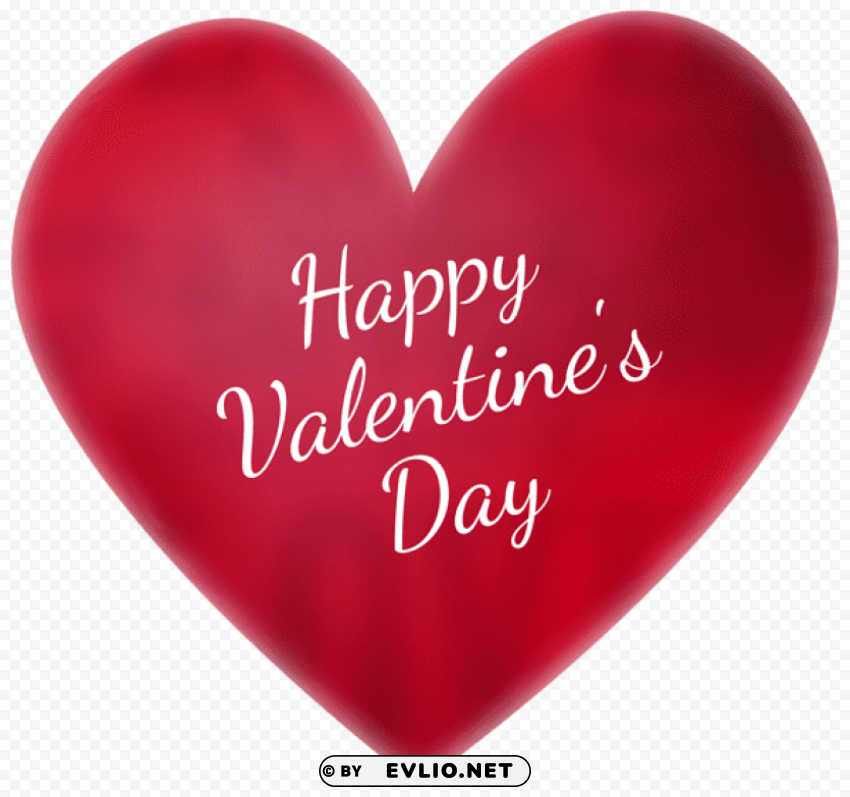 happy valentine's day deco heart transparent PNG images with alpha transparency free