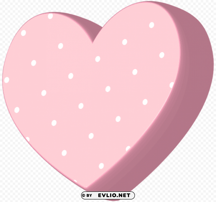 heart soft pink PNG images with high-quality resolution