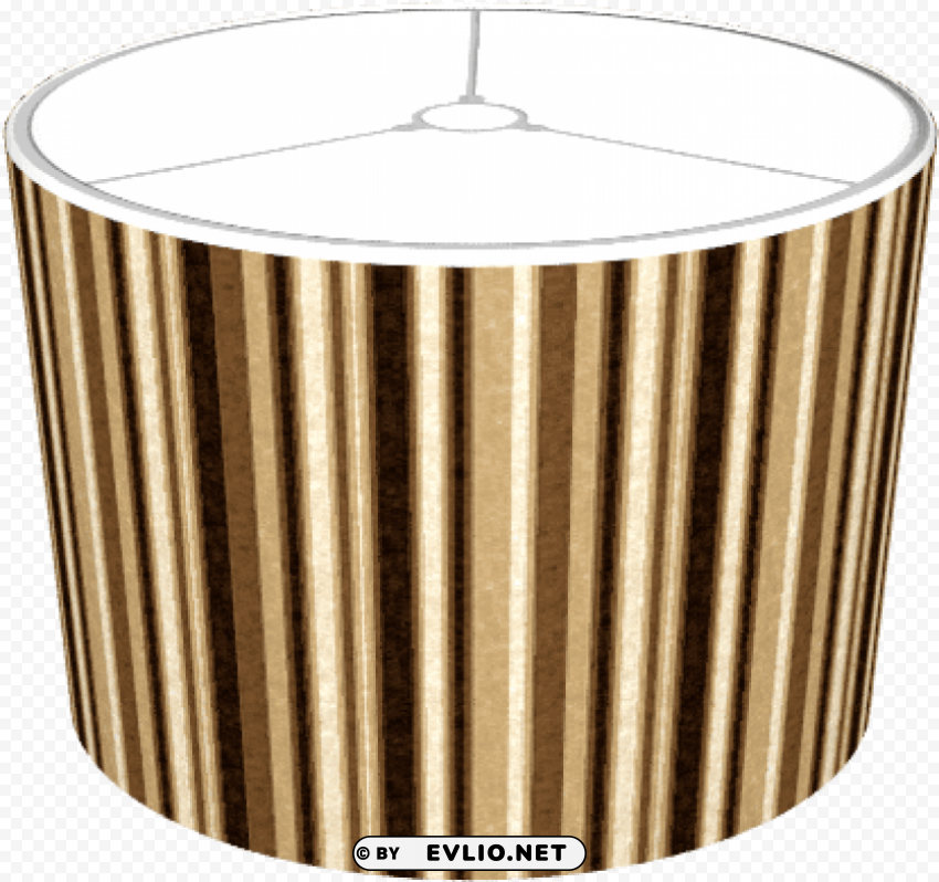 brown striped lamp shades Transparent graphics