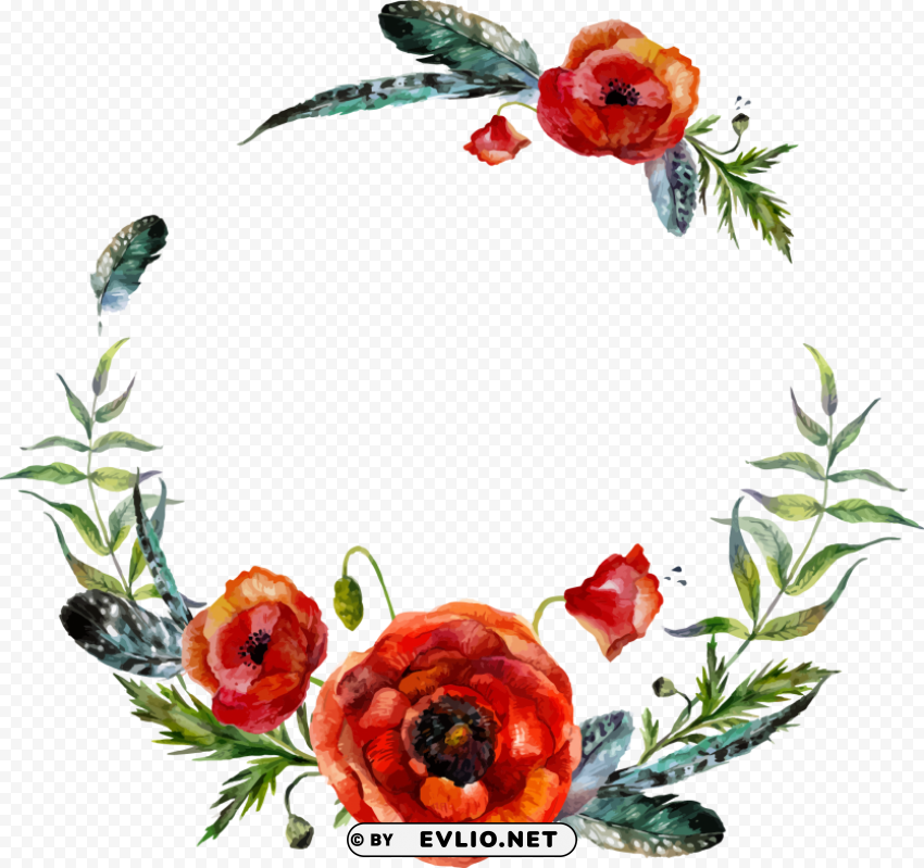 bohemian flower PNG clear images