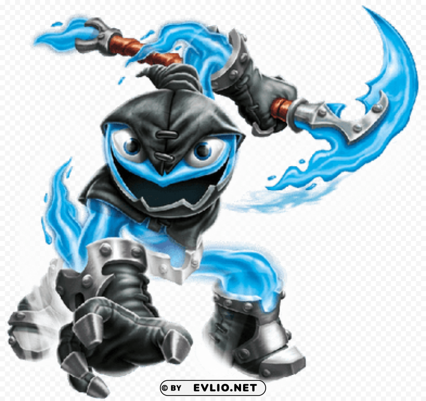 grim creeper skylanders PNG Graphic Isolated with Clear Background