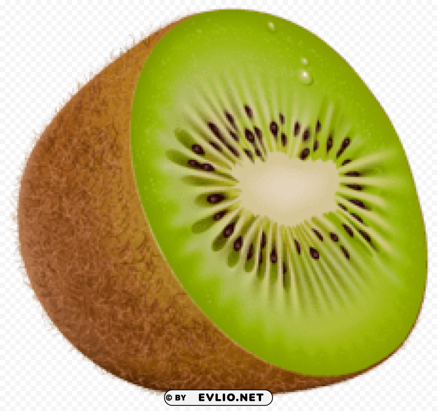 kiwi Isolated Character in Transparent Background PNG clipart png photo - 0c0d8bab