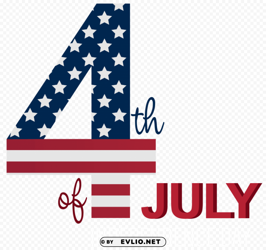 4th Of July Image Transparent PNG Isolated Object