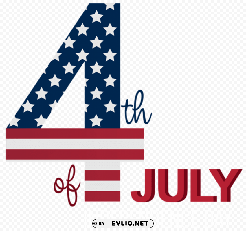 4th of july Isolated Subject in Clear Transparent PNG
