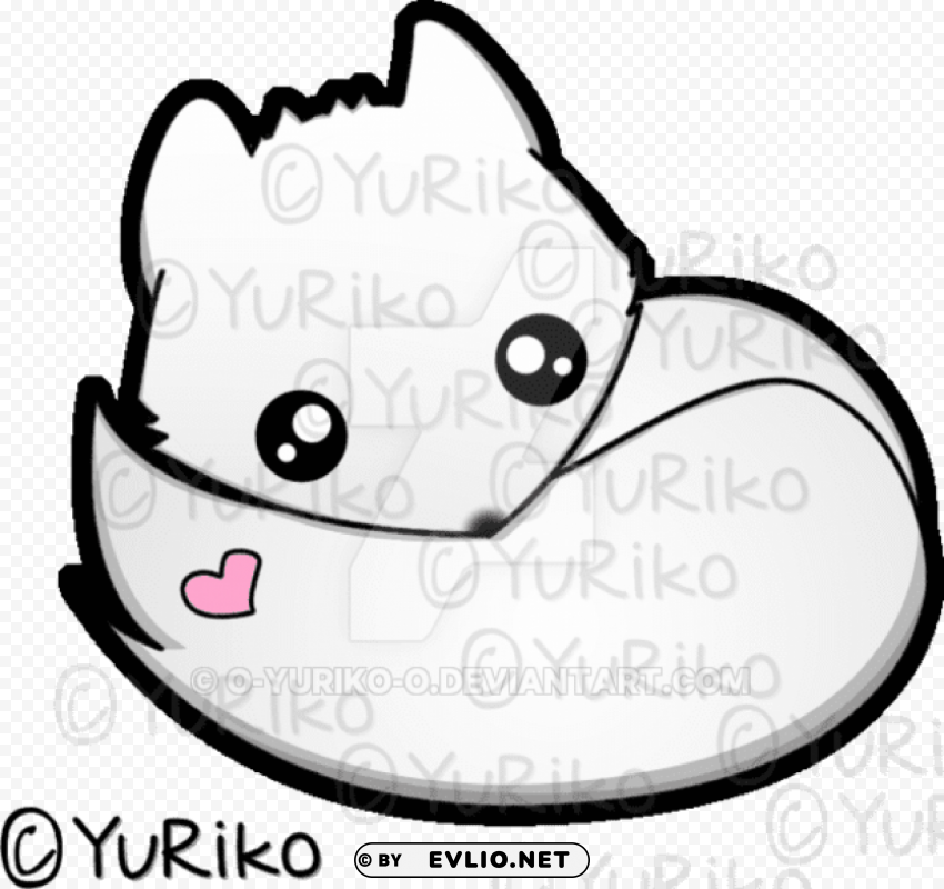 arctic fox cute s PNG images with high transparency