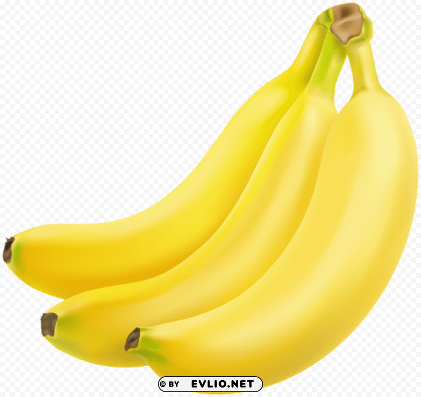 bananas transparent CleanCut Background Isolated PNG Graphic