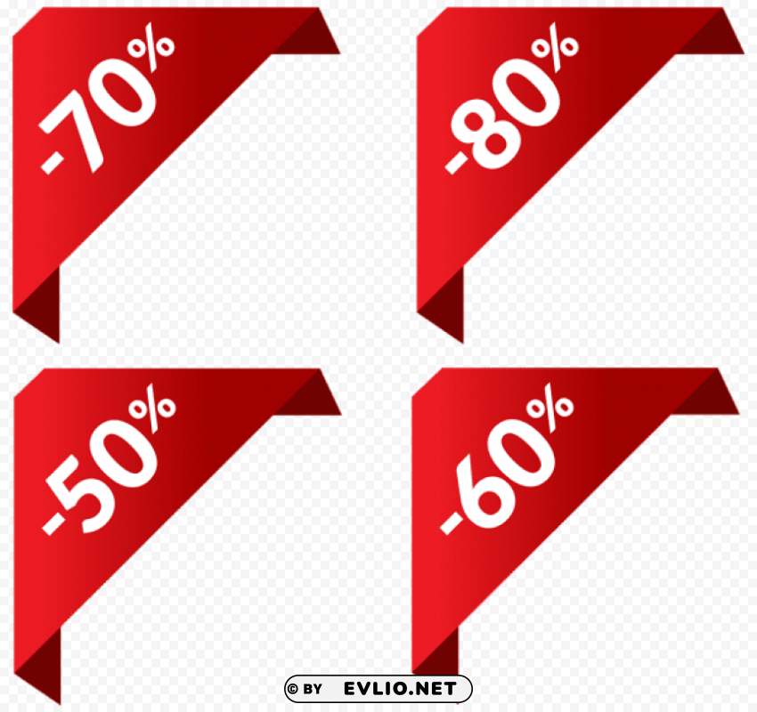 discount corners 2 High-quality PNG images with transparency