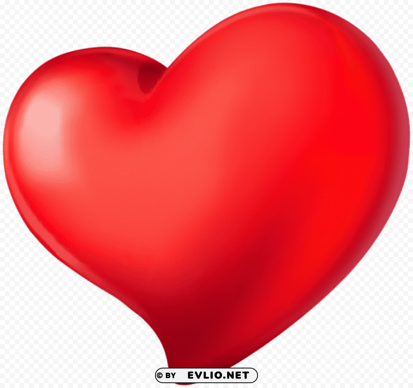 Heart Red Isolated Graphic On Transparent PNG