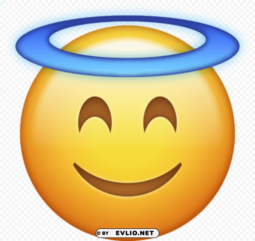 angel halo emoji icon Free PNG images with alpha transparency comprehensive compilation