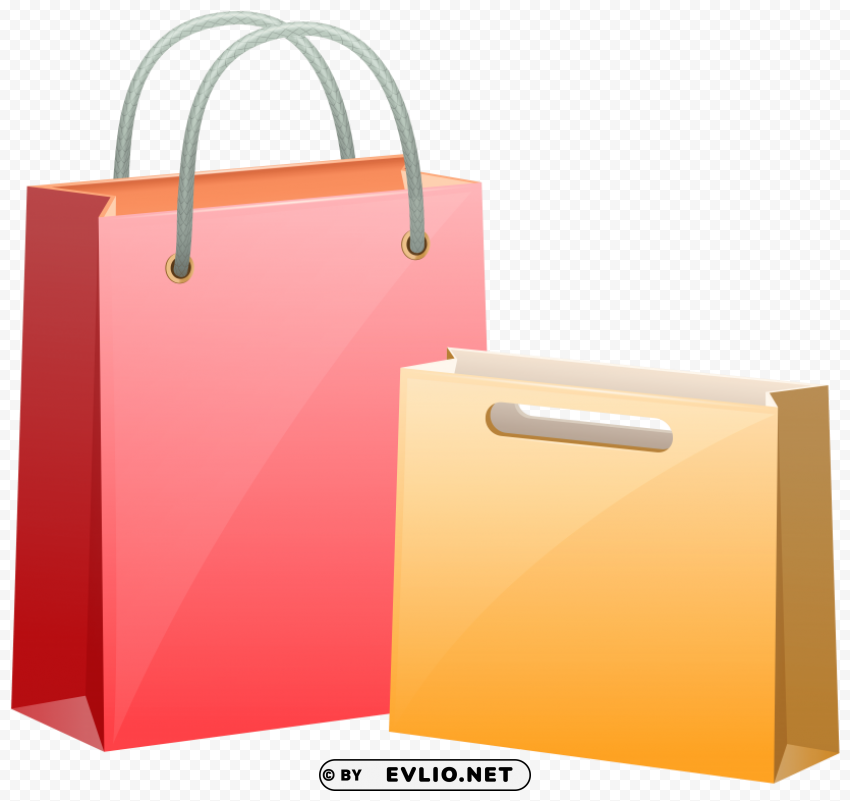 Gift Bags PNG With Isolated Transparency