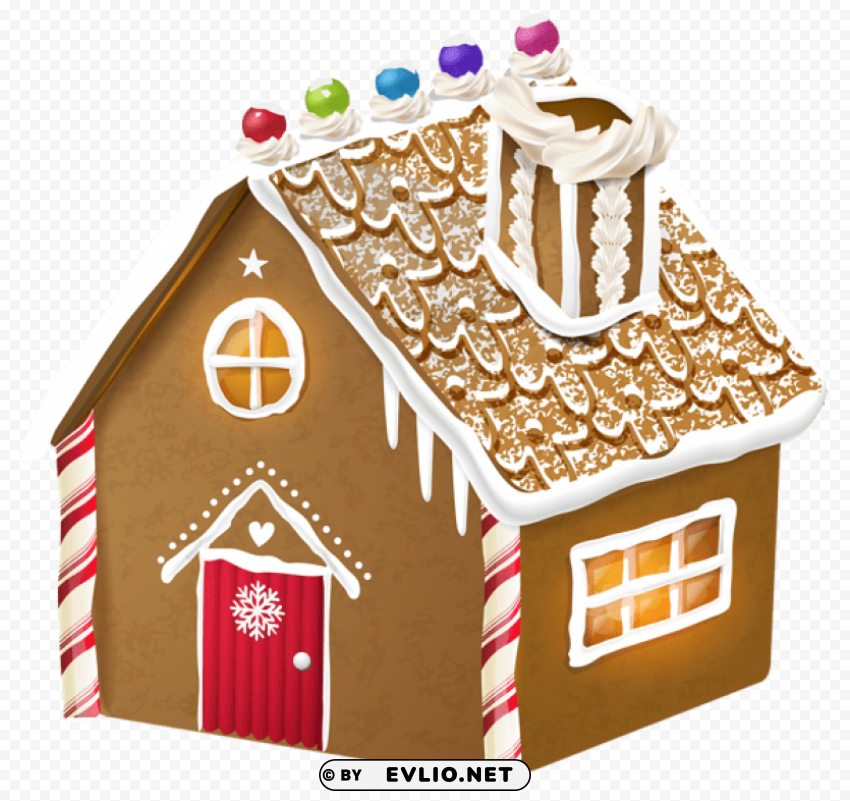 Gingerbread House Free Download PNG With Alpha Channel Extensive Images