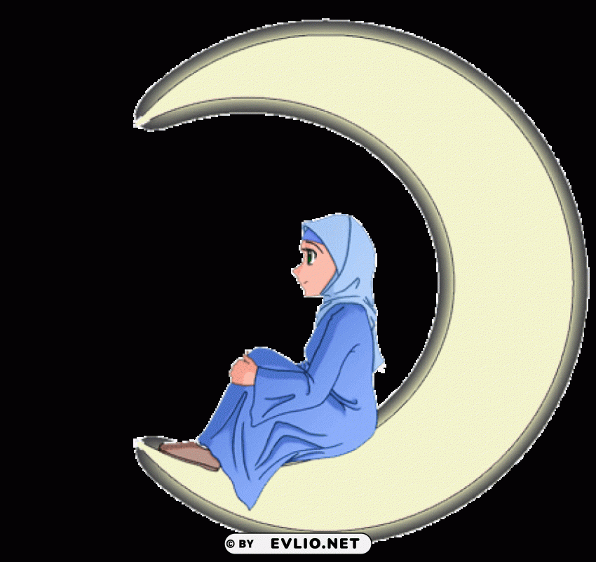 girl islamic clipart Transparent PNG images for printing