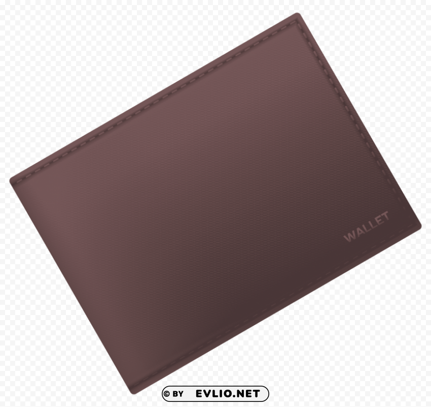 leather wallet Transparent background PNG stock