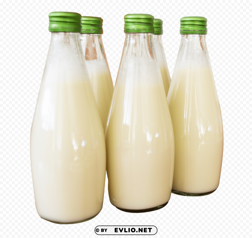 milk bottle PNG Image Isolated with Clear Background