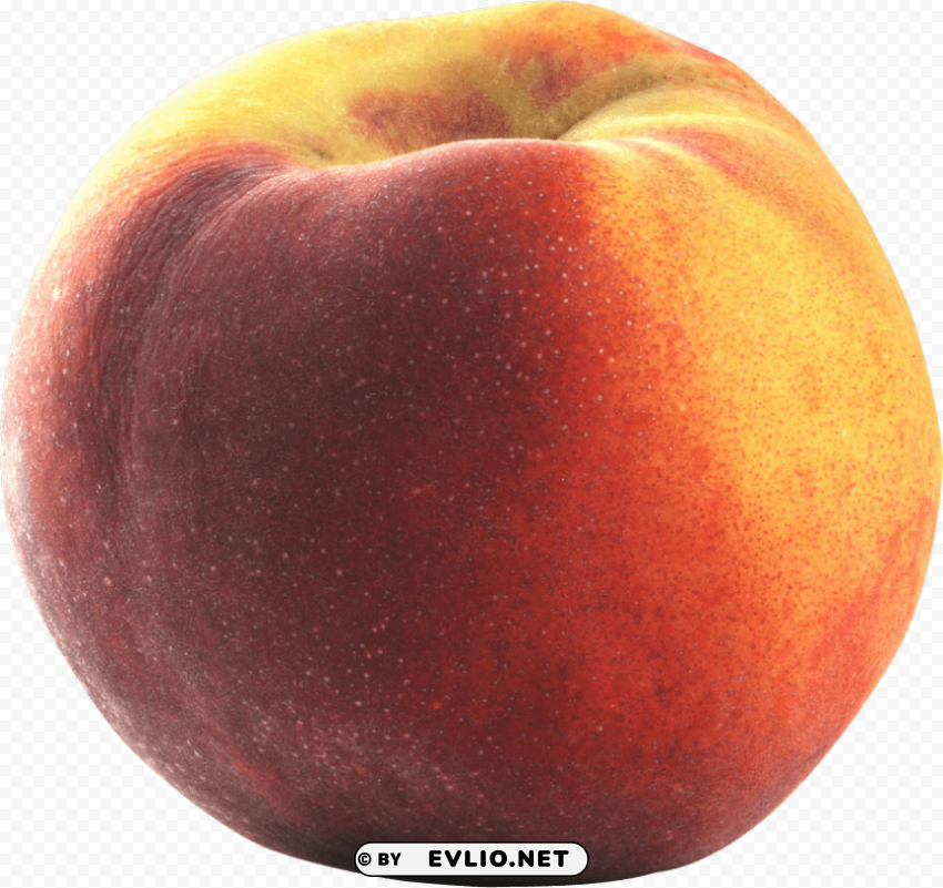 peach Clear Background Isolated PNG Object