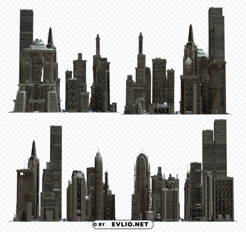 skyscraper PNG clip art transparent background