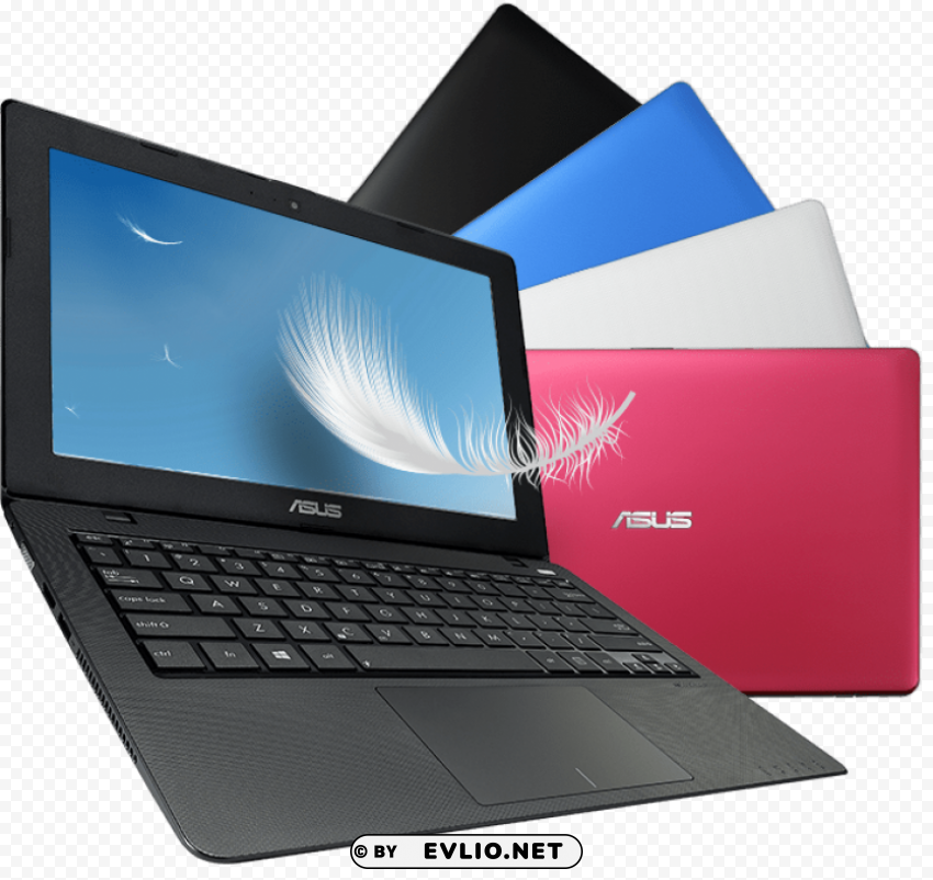 Transparent Background PNG of asus laptop Isolated Graphic on HighQuality PNG - Image ID 6f90f52c