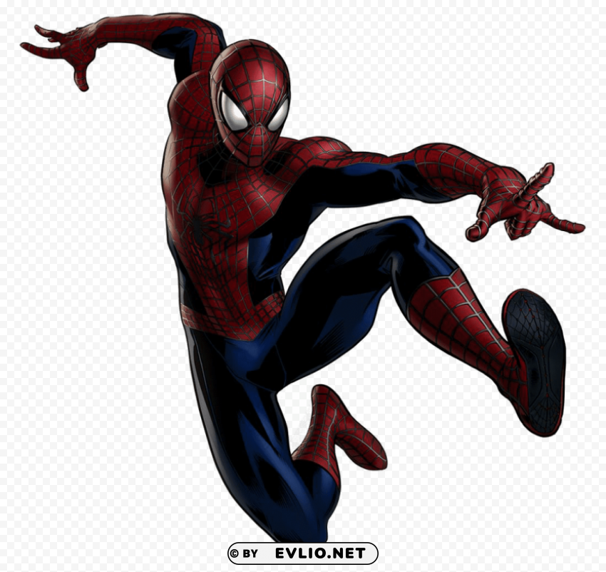 the amazing spiderman Clear Background PNG Isolated Graphic Design