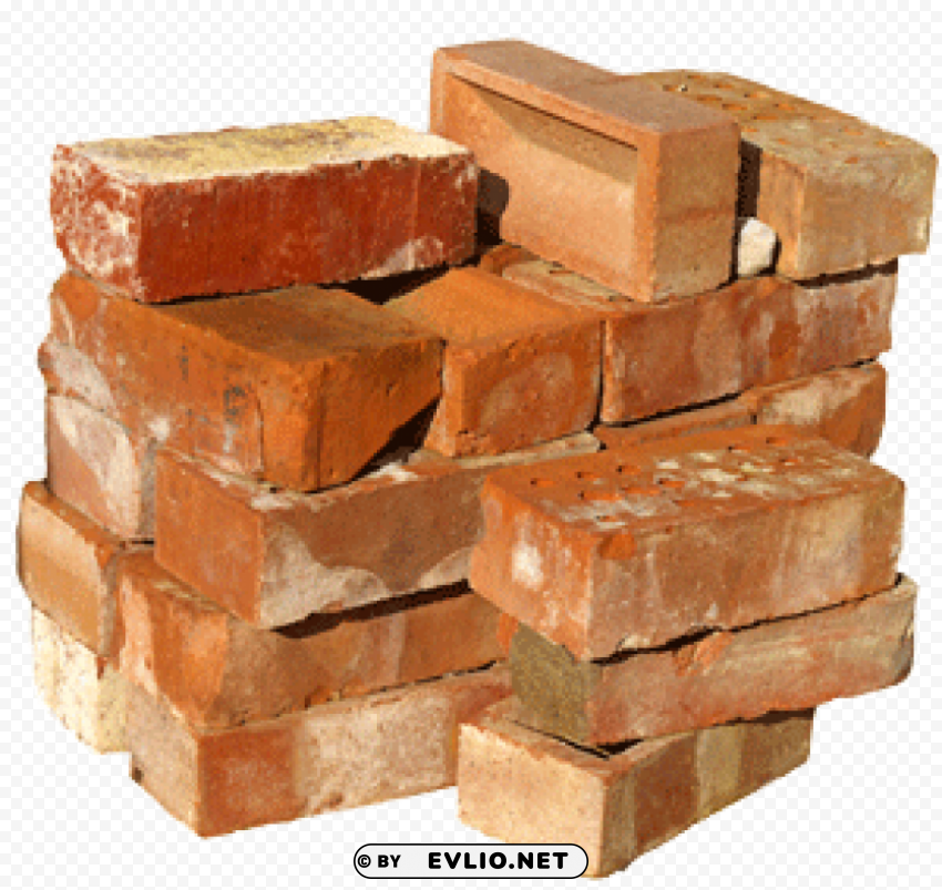 bricks 4 PNG transparent pictures for projects