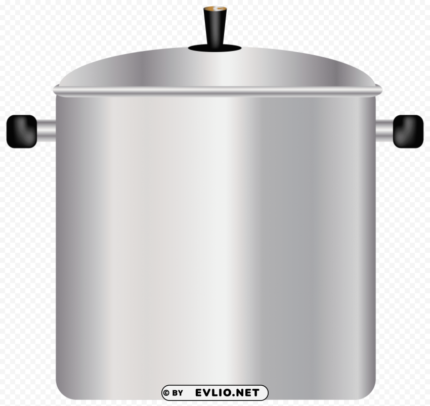 large cooking pot PNG Image Isolated with Transparent Detail